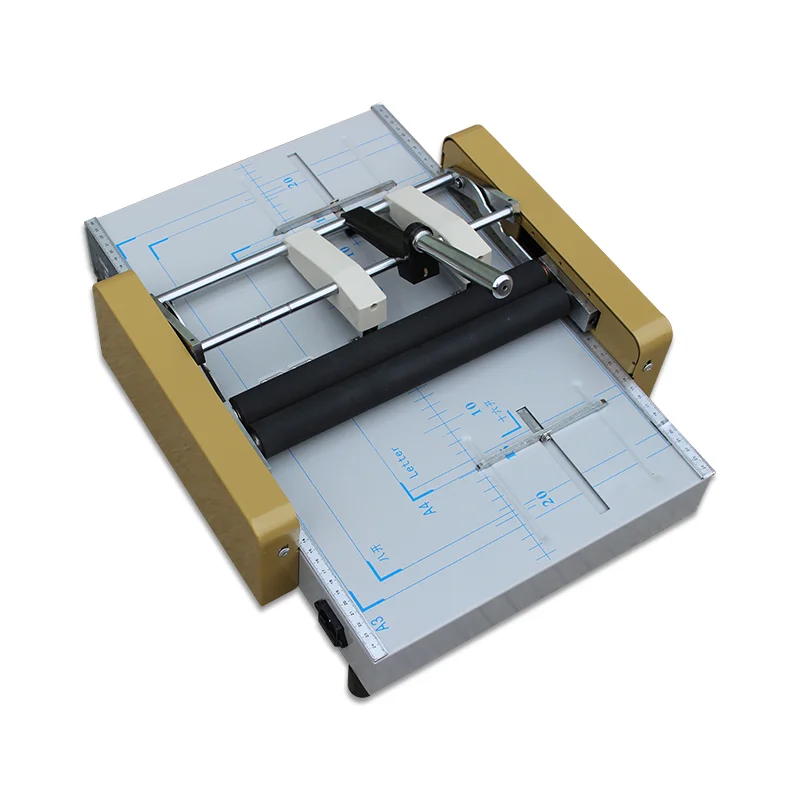 ZY-B1 Paper Book Stapling Booklet Wire Binding Machine Folding Booklet Maker Machine