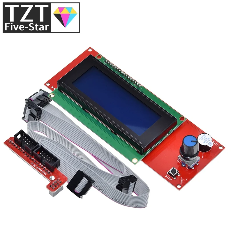 3D Printer 2004 LCD Controller with SD card slot for Ramps 1.4 - Reprap Display For 3D Printer