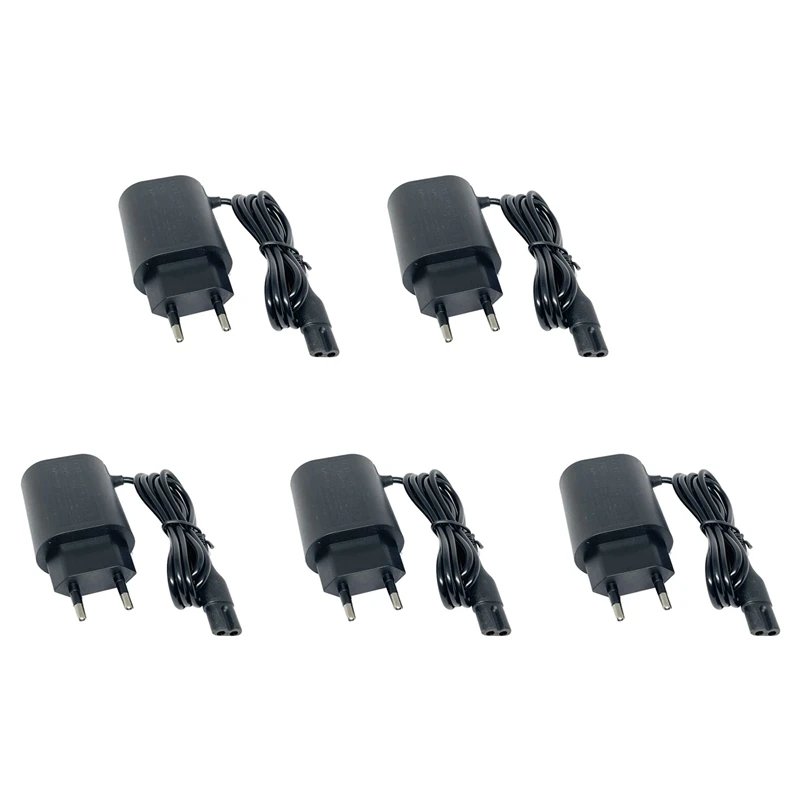 A01V-5X 12v 0.4a substituição carregador de barbear para braun série s3 s5 s7 s8 s9 adaptador carregador barbeador elétrico plugue da ue