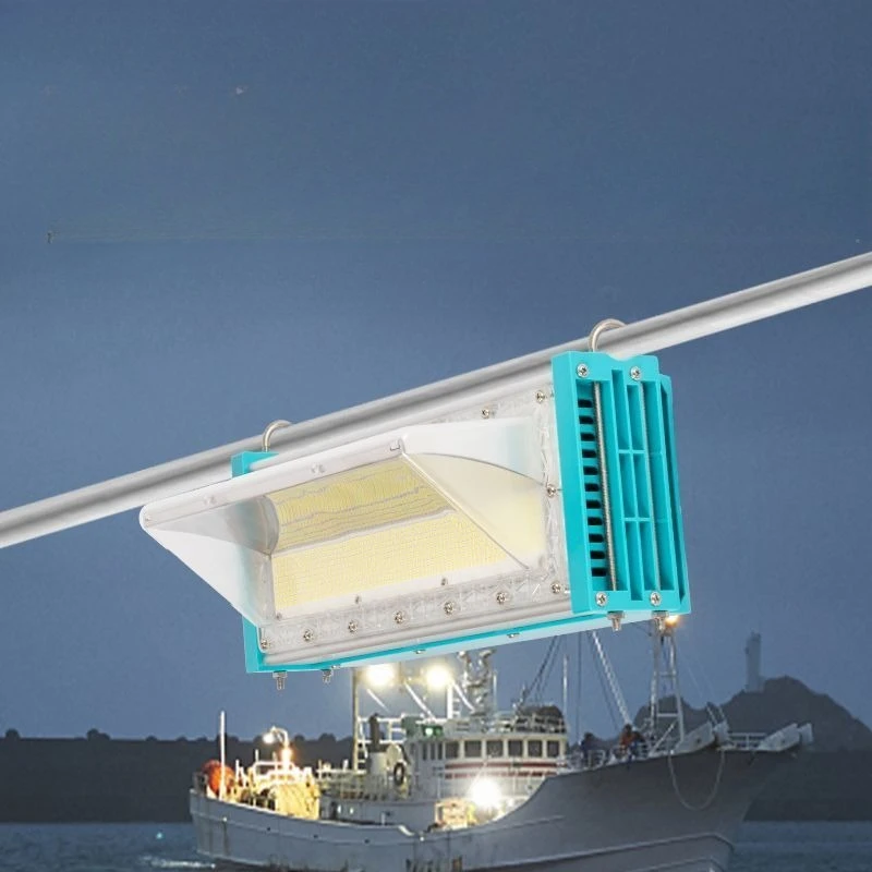 Marine led fishing lamp  boat fishing raft fishing lamp ship Haijiang waterproof fill light gathering lamp