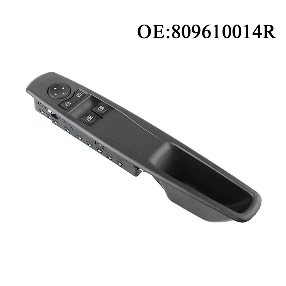 Car Window Regulator Front Left Master Power Window Control Switch Button for Renault Fluence Door Lock Switch OE 809610014R