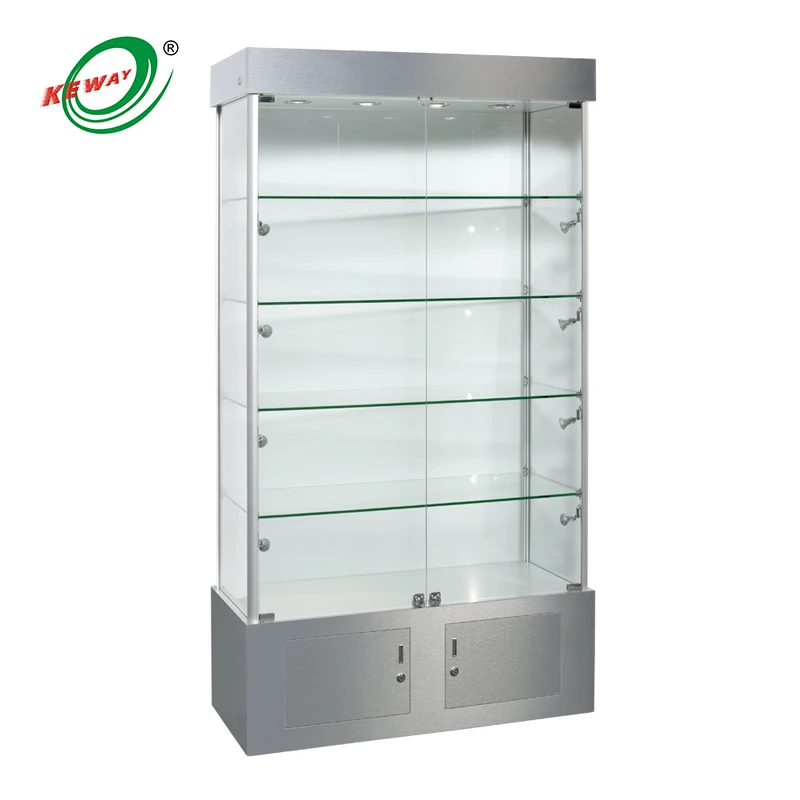 

Customized Deluxe led lighted showcase display cabinet