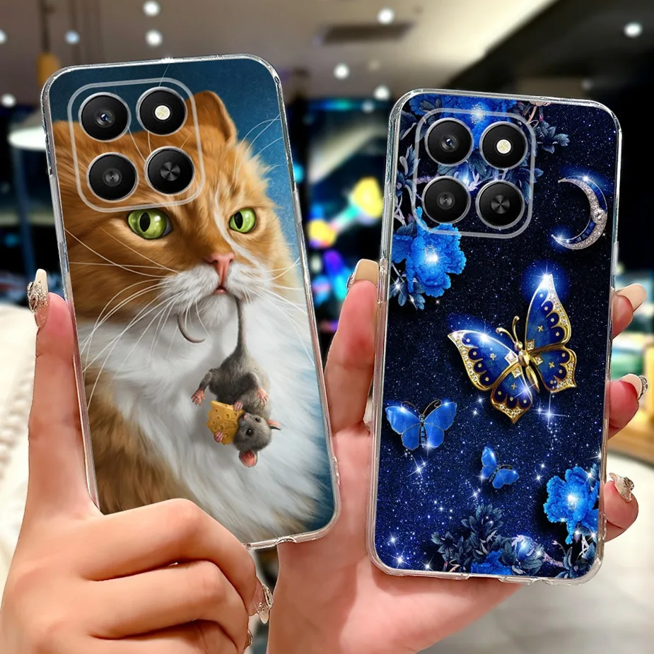 حافظة لهاتف Honor 400 الذكية 5G LGN-NX1 حافظة لهاتف Honor X7d 4G HonorX7d 5G Honor400 Smart Fundas