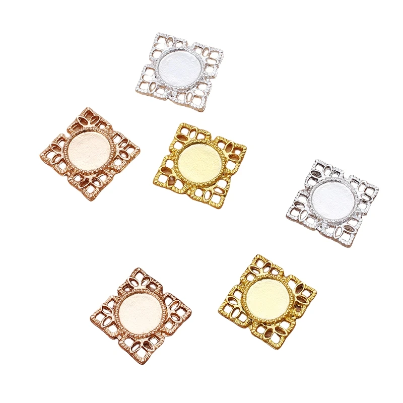 BoYuTe Wholesale Alloy Hair Crown Making Materials Factory Direct Sale DIY Hair Jewelry Accessories