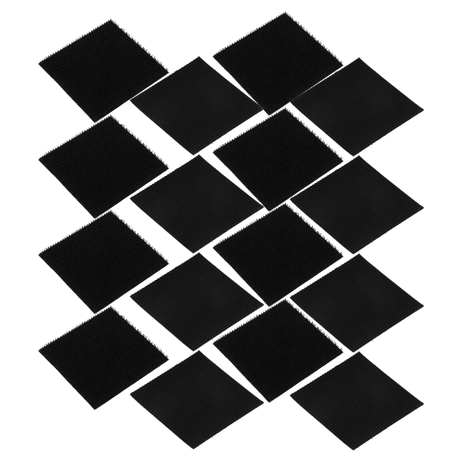 

20 Pcs Double Sided Self Adhesive Tape Car Mats Fastener Carpet Gripper Hook Loop Strips Automotive Interior Accessories