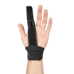 Sport Protective Sleeve Injuries Broken Fingers Hand Fixing Strap Trigger Finger Extension Splint Adjustable Fixing Belt Support