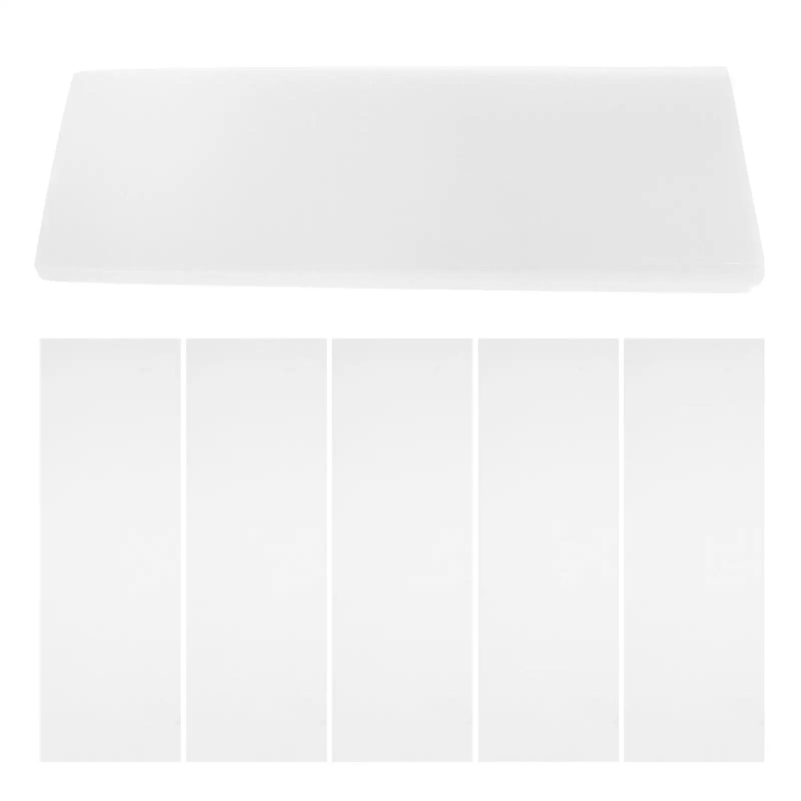 

100 Pcs Hair Dye Highlighter Paper Perm Papers Wrapping Cutting Dyeing Salon Stain Protector Isolation Sheets Reusable Tint