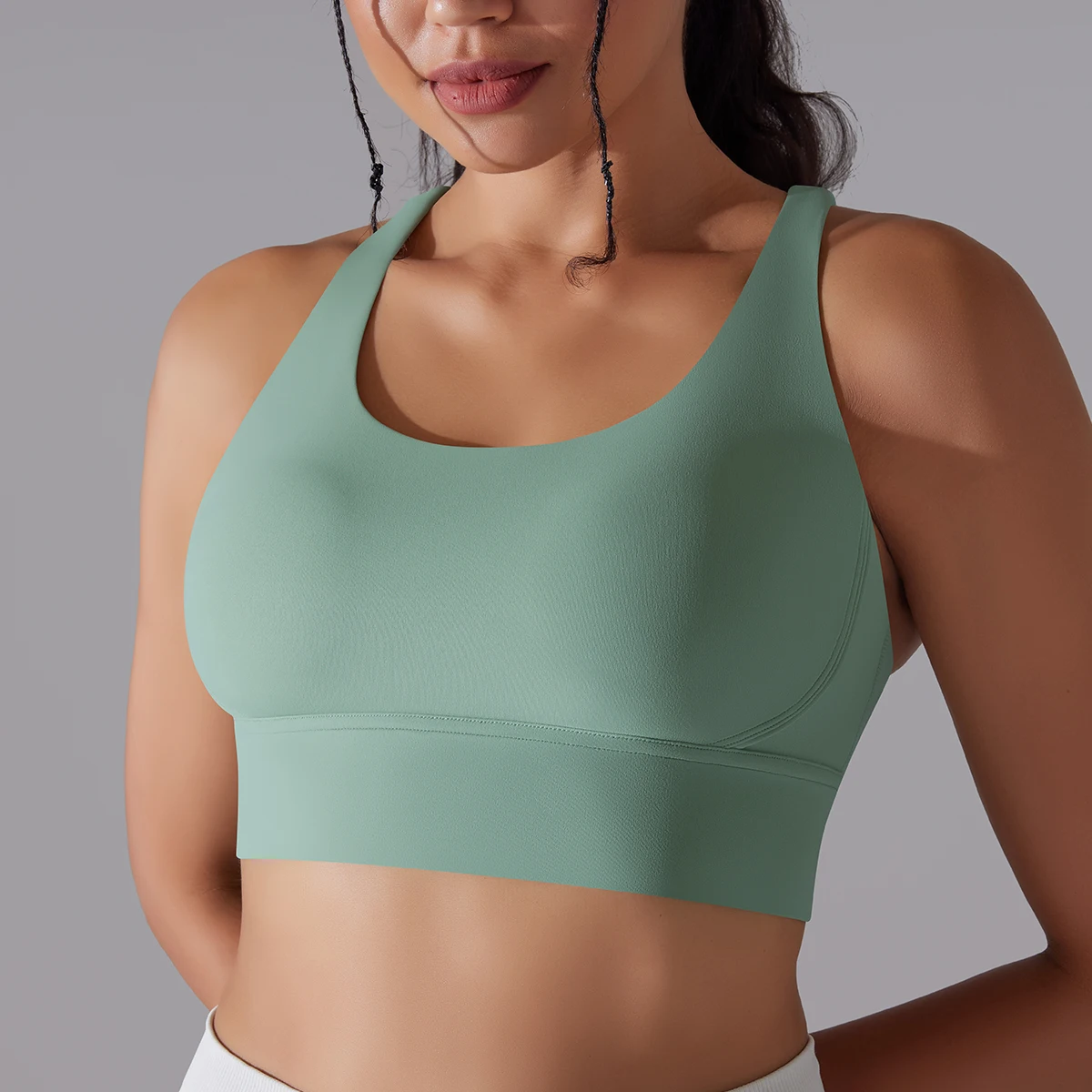 Frauen Yoga BraTank Tops für Fitness Nacktes Gefühl Sport Bh Gym Weste Frauen Leibchen Workout Unterwäsche Sportswear Outfit – Detail 10