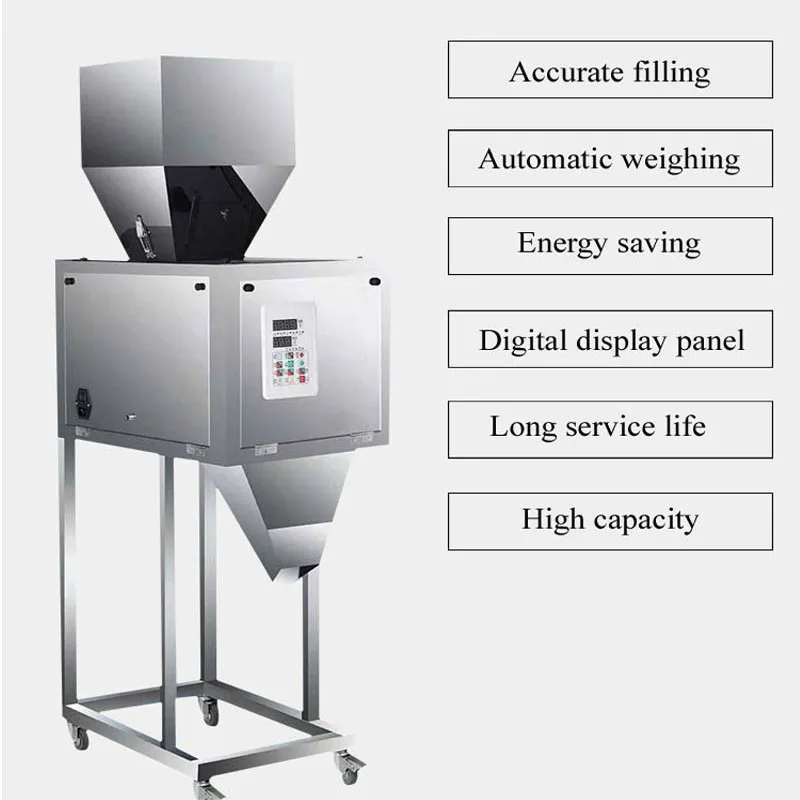 Double head Automatic Screw Powder Flour Coffee Tea Powder Filler Dispenser Vertical Filling Weighing Packing Machine