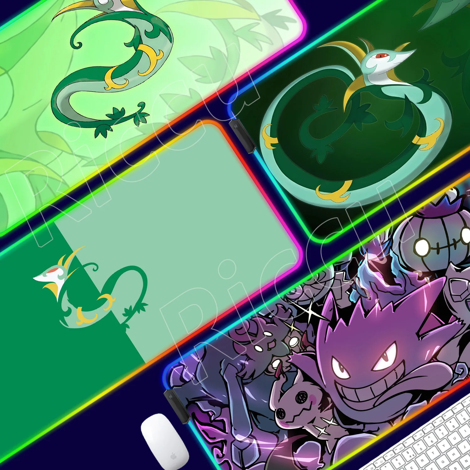 

LED RGB Mouse Pad Mickeys Large Gamer Designed Specifically Keyboard RGB Desk Mouse Mat Carpet Backlight Gaming Notbook Mousepad