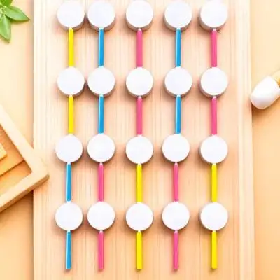 

20pcs Teaching Magnifying Glass 3X Plastic Lens Handheld For Kids Portable Mini Magnifier Student Learning