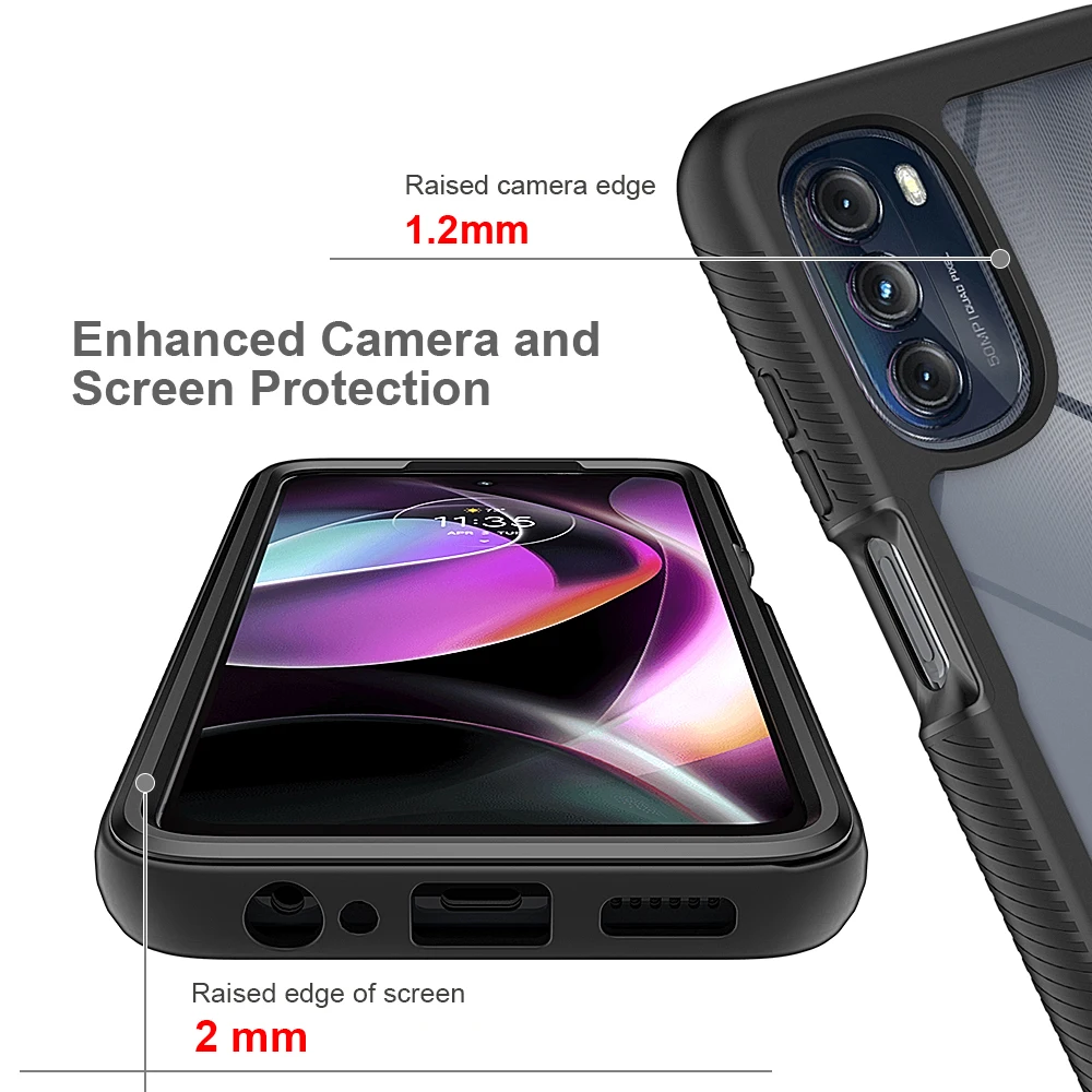 Hybrid TPU/PC Sky Case For Motorola Moto G 5G 2022 Rugged Armor Fundas Capa 2in1 Two Layer Shockproof Shell Hard Back Cover
