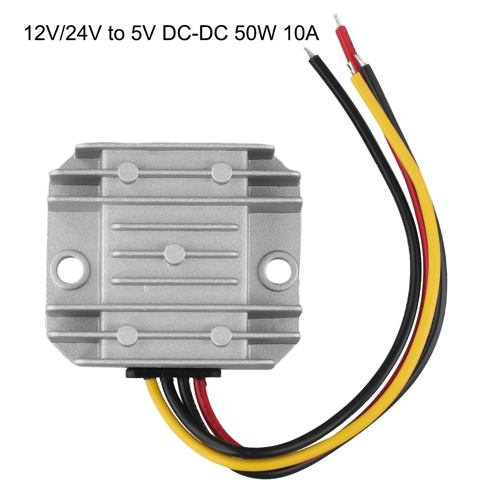 DC DC Converter Module Provides Safe and Efficient Voltage Conversion from High Input (12/24 Volts) to Low Output (5 Volts)