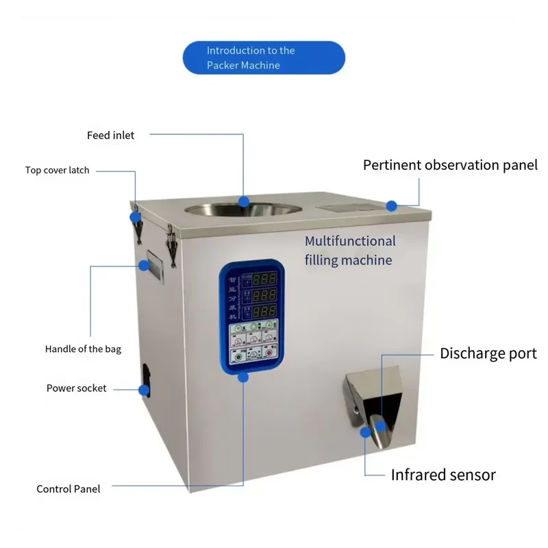 Multi Functional Quantitative Packaging Machine Parts Powder Weighing Packaging Machine Granule Automatic Packaging Machine