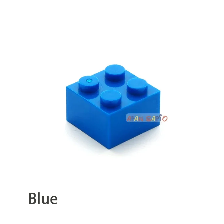 300 stücke Dicke 2x2 Punkte DIY Bausteine Zahlen Bricks Pädagogisches Kreatives Kunststoff Spielzeug für Kinder Kompatibel mit 3003