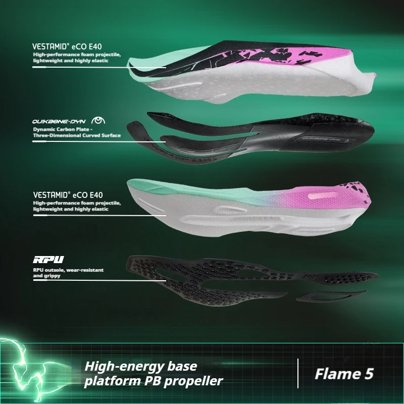 361 Degrees Flame 5 Running Shoes for Men