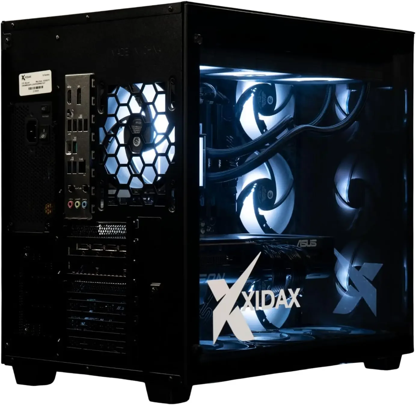 Игровой и креативный настольный ПК XIDAX X-6 |   AMD Ryzen 7 9850X3D 8-ядерный процессор 5.6 ГГц с 3D V-Cache |   AMD Radeon RX 9070 XT 16 ГБ GDDR6