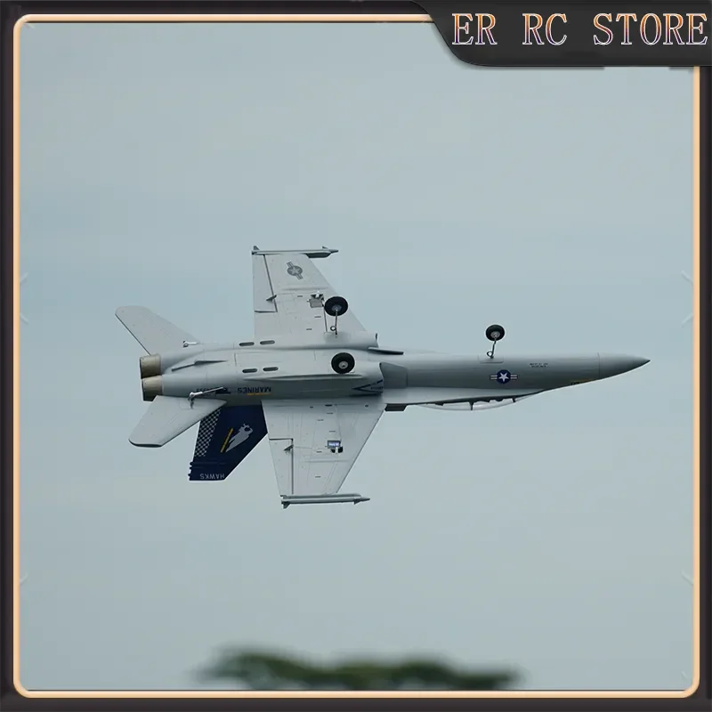 

X-Fly RC двойной 40 мм воздуховод F-18 двойной "Хорнет" электрический пульт дистанционного управления истребитель с фиксированным крылом модель самолета для возраста 14+