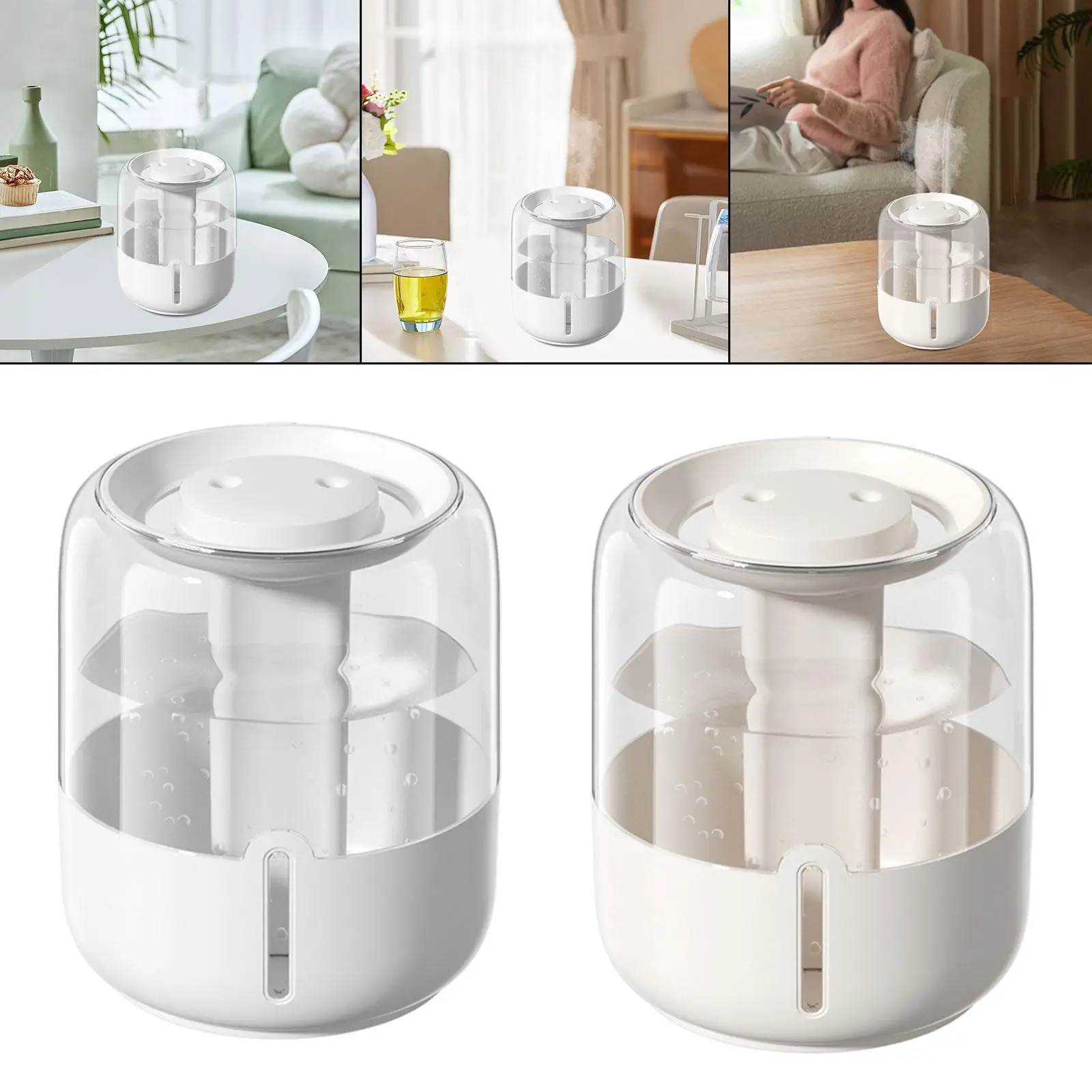 โต๊ะความชื้นหมอกละเอียดเอาต์พุตถังน้ํา 6.8 ลิตรสําหรับห้องนั่งเล่นหอพักสํานักงาน