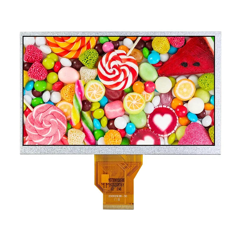 

7 inch display screen 24bit RGB interface supports open mode custom industrial LCD screen display