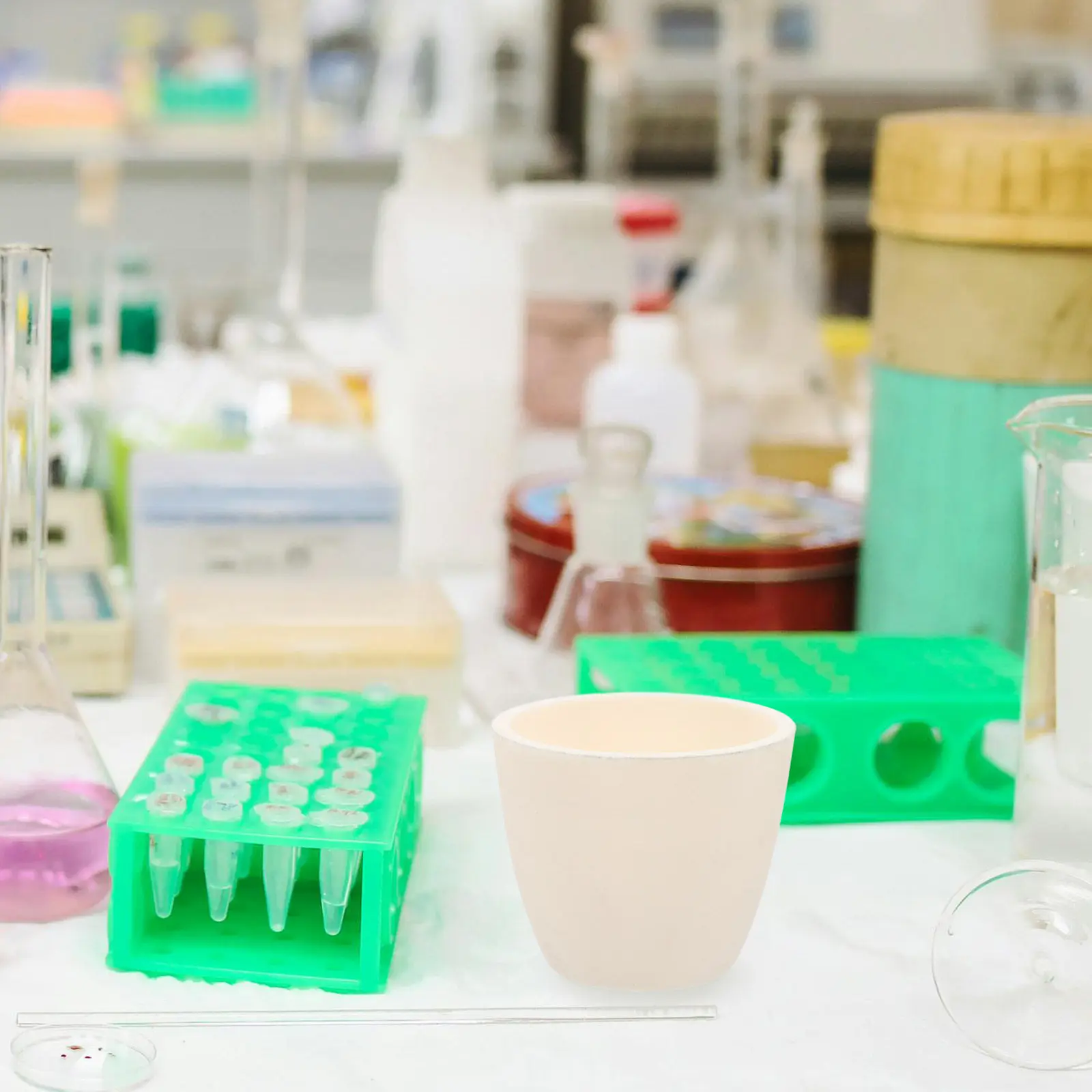 

Керамический тигель 10 мл для лабораторного плавления и литья, высокотемпературный, из оксида алюминия, с держателем