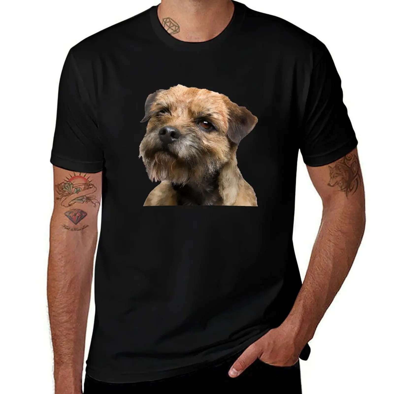 

BORDER CUTENESS T-Shirt anime clothes valentines clothes blanks cute tops black t-shirts for men