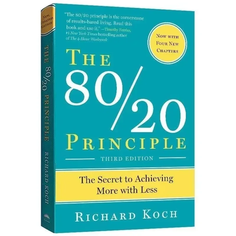 

The 80/20 Principle By Richard Koch The Secret to Achieving More with Less Novel Paperback In English