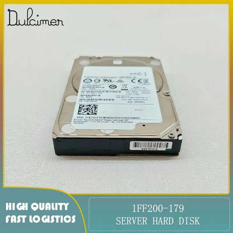 

Server hard drive 1FF200-179 ST1200MM0088 1.2TB 10K SAS Original second-hand