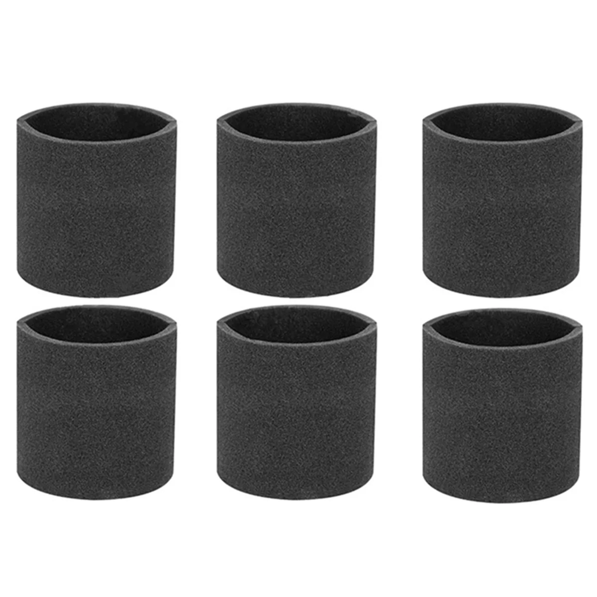 N09R 6 Pack 90585 Foam Sleeve VF2001 Foam Replacement Filters for Shop Vac Wet Dry Vacuum Cleaner, Replace Parts 9058500