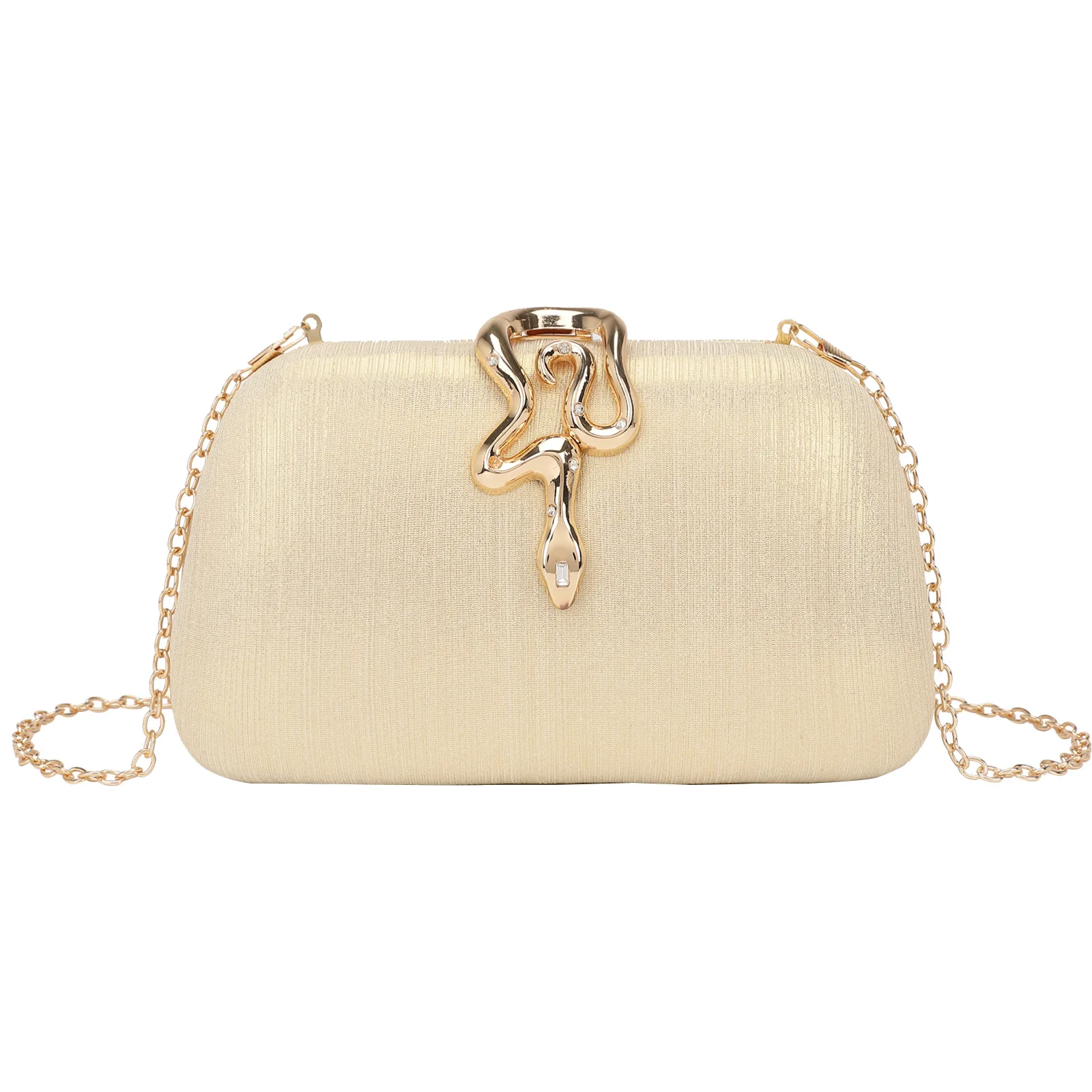 

Модная сумка-клатч в форме змеи, универсальная, для вечеринок и банкетов, женская сумка на плечо и в руке