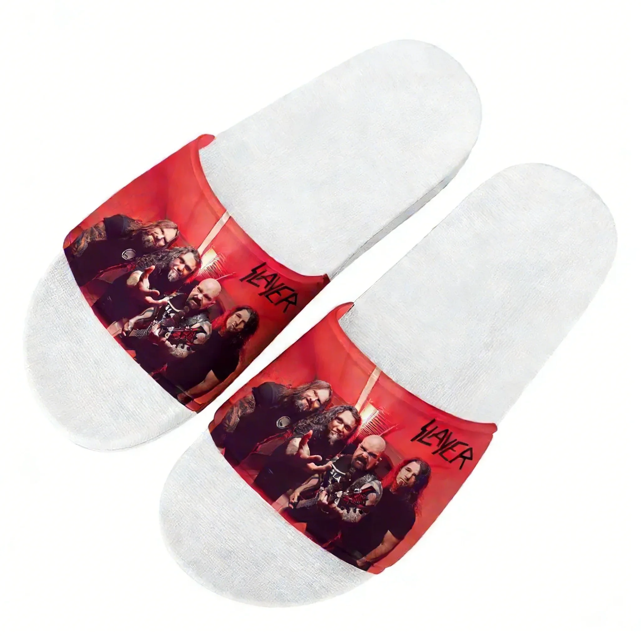 

Slayer Sandals Home Slippers Water Shoes Mens Womens Teenagers Sandal Bathroom Beach Swimming Pool Custom Made Summer Slippercus