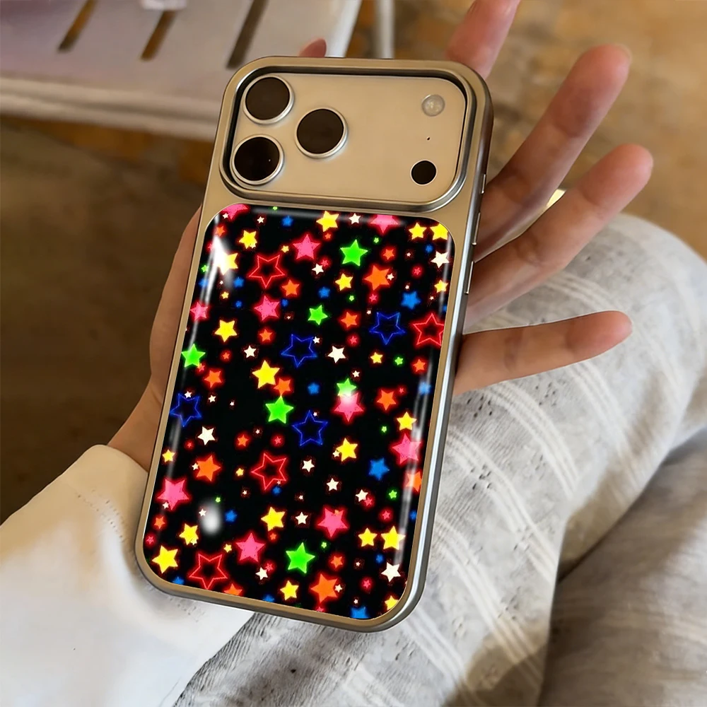 Neue Meteor Star Drop Glue INS Hülle für iPhone 15 17 13 Pro Max Phone 11 12 13 ProMax 14 15 16 Plus Hüllen Stoßfest Niedliche Coque – Detail 9