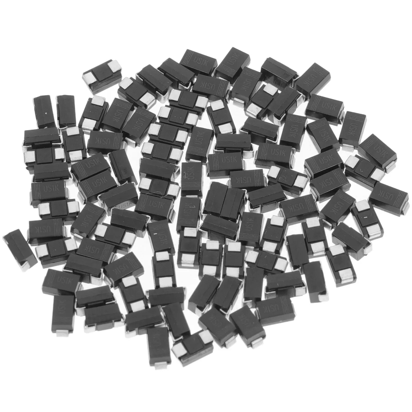 100 Stuks Us1k 800V 1a Gelijkrichter Diode Hoge Prestaties Vervanging voor Industriële Automotive Voeding Systemen Stabiele Stroom