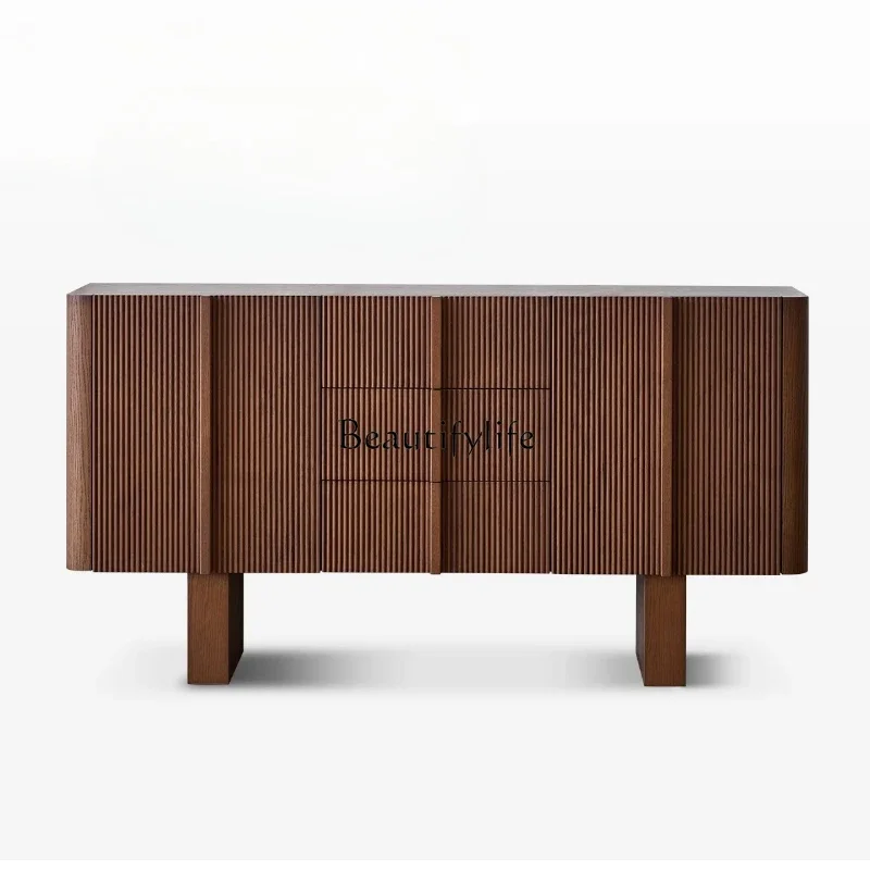 

ls 42Medieval furniture French retro dining side cabinet storage cabinet living room storage wall side cabinet