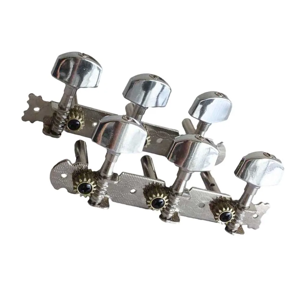 

Single Hole Metal Guitar Tuning Pegs Replacement Machine Heads For Electric Guitar Fix Strings Parts Gc301D Silver