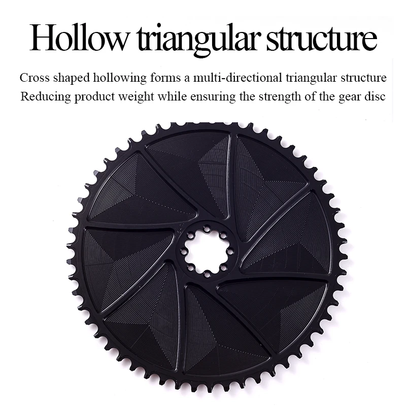 KEOS 3 مللي متر إزاحة 8-بولت الطريق الدراجة ضيق واسعة مباشرة جبل سلسلة 36-54T سلسلة forSram12s قوة الأحمر كرنك 7-12 سرعة #4