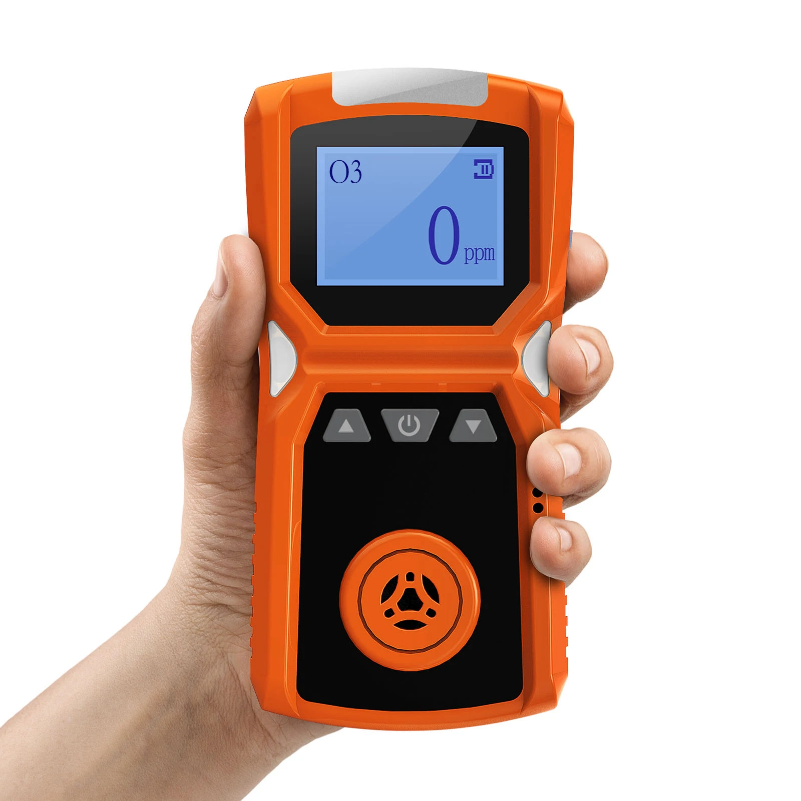 Rechargeable Personal Security Alarm O3 Ozone Gas Detector Industrial Usage Oxygen Measurement Device Ex Certificate LCD Display