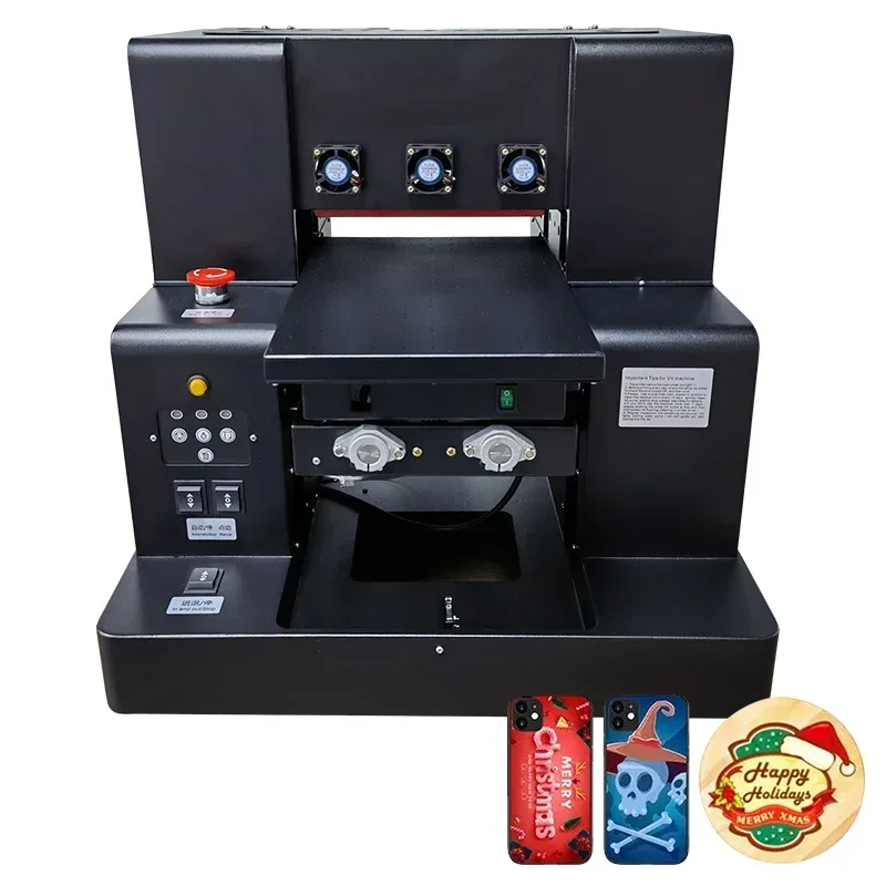 

SIHAO UV Printer A4 Size Label Phone Case Flatbed UV Printer with Varnish A4 UV Printer Sticker For Bottle Acrylic Glass