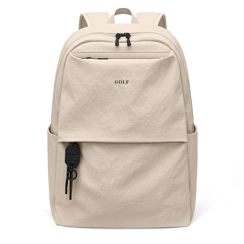 GOLF QUALITY Unisex Casual Backpack Waterproof School Backpack Travel Backpack Black GCS13900