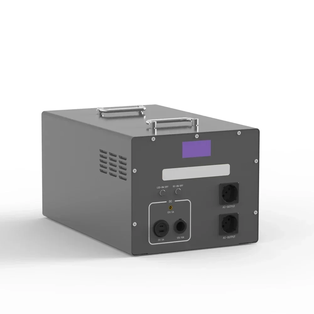 

Портативная литиевая батарея с аварийным источником питания постоянного и переменного тока USB Type-C, номинальная мощность 3000 Вт для наружного и домашнего использования