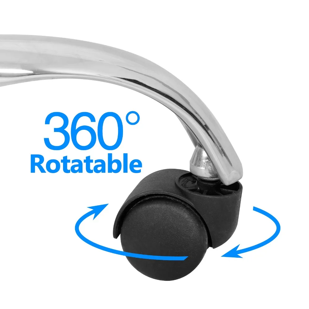 مجموعة من 2 مقعد صالون طبي قابل للتعديل مع مسند ظهر لتدليك دوار لصالونات التجميل