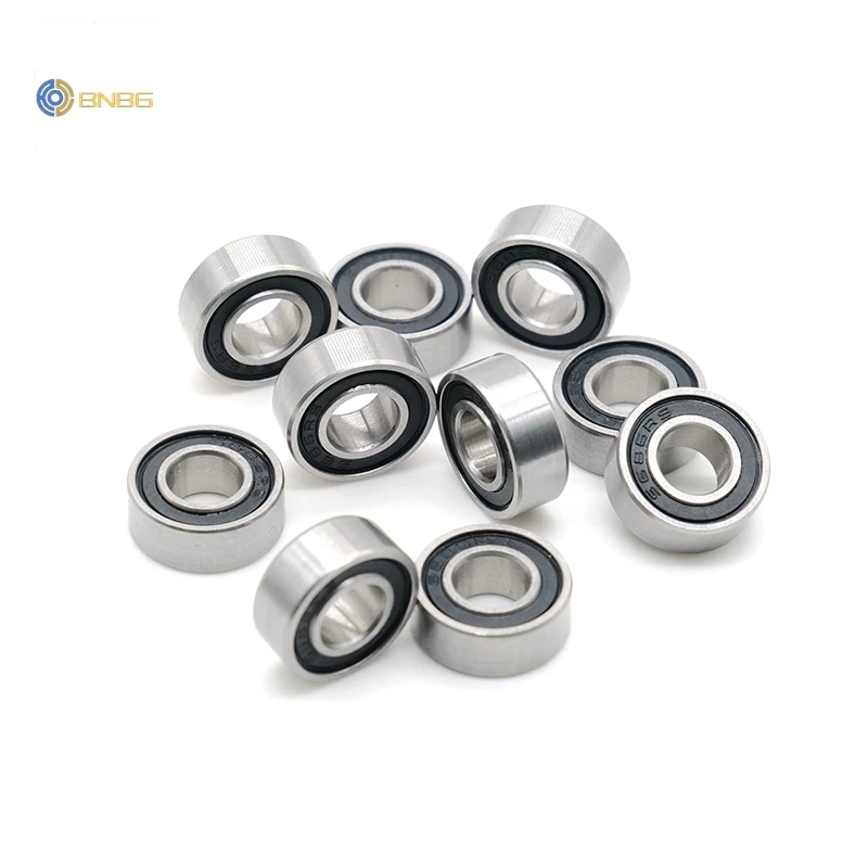 10Pcs 686-2RS Beari…