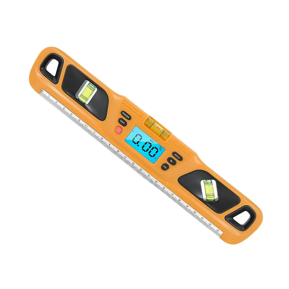 Podświetlana linijka poziomu Precyzyjny poziomy przyrząd pomiarowy Przenośne narzędzie do ważenia Materiał ABS Miernik duchu
