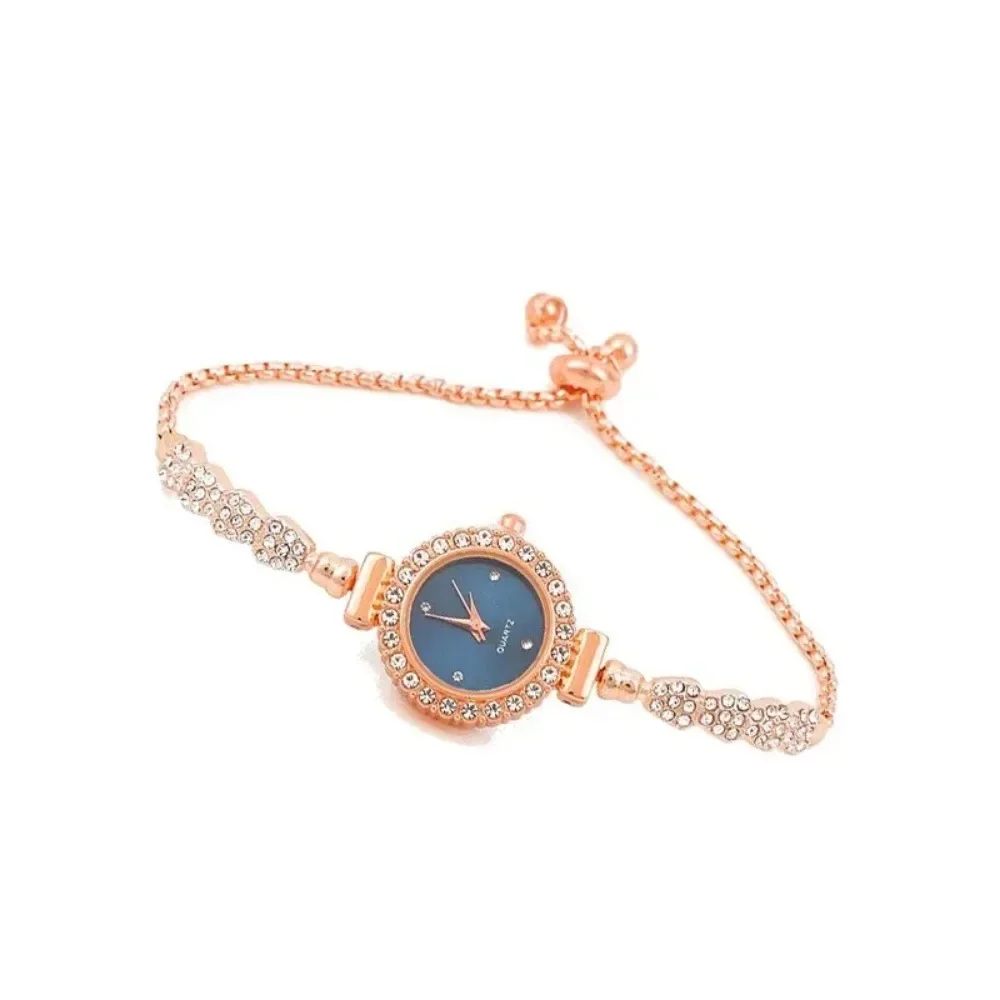 Quartz Watch Adjustment Rhinestone Bracelet Strap Quartz Watch for Women Luxury Ladies Wristwatches Часы Женские Наручные Reloj