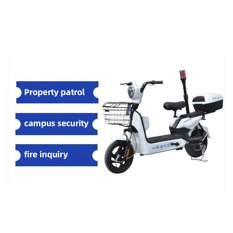 International Patrol Adult Electric Scooter Moped Electric Bike China Factory Electronic 350W Brushless Motor 48V 12-20Ah