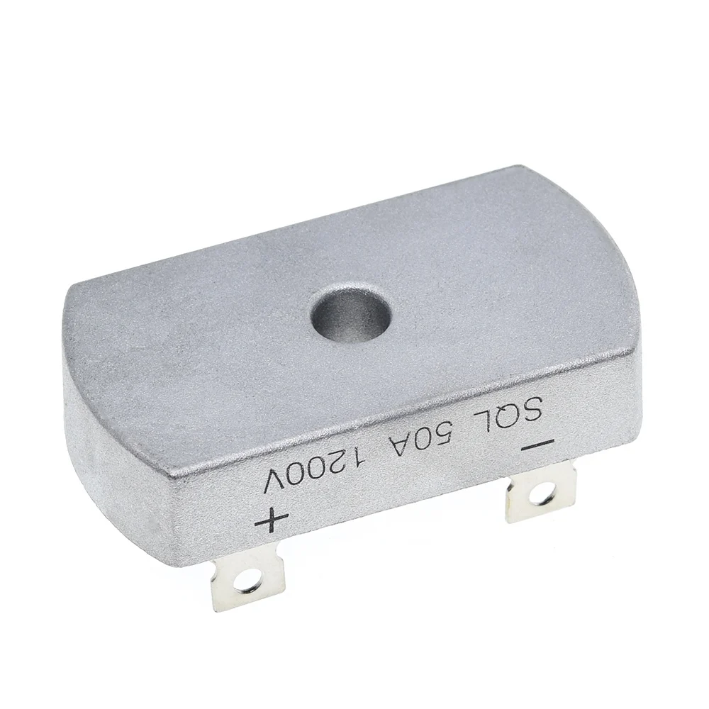 Redresseur de pont à Diode triphasé, boîtier métallique en aluminium 50a 1200V Module SQL50A