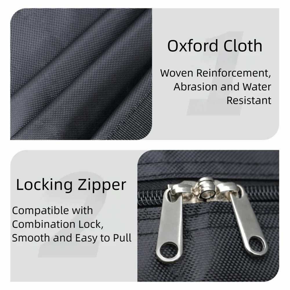 55L/100L/150L Extra Large Capacity Travel Bag Waterproof Foldable Oxford Cloth Hiking Handbag Reinforced Handles Large Opening