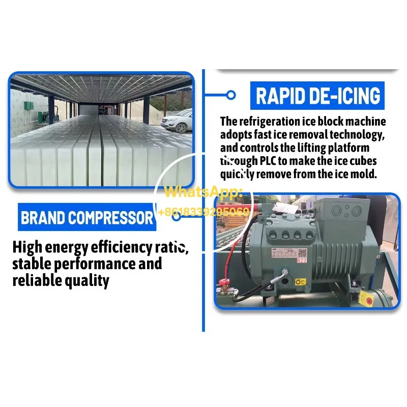 인도산 고품질 저가 상업용 5kg 블록 제조기 직접 냉동 아이스 블록 제조기