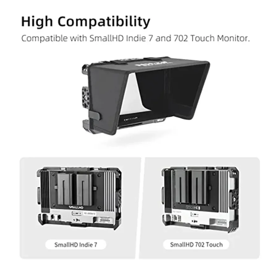 Nitze Monitor Cage for SmallHD Indie 7 / 702 Touch 7