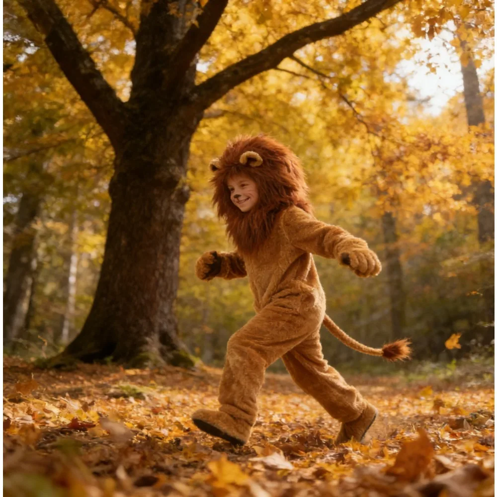 Lion Costume for Adults Kids Stage Performance Cosplay Outfit The Lion Inspired